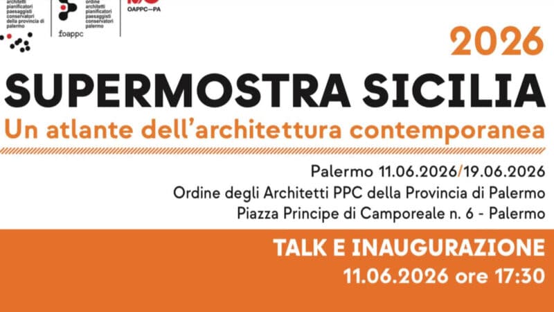 Max Metabolic Architecture Workshop selected for SUPERMOSTRA SICILIA 2026